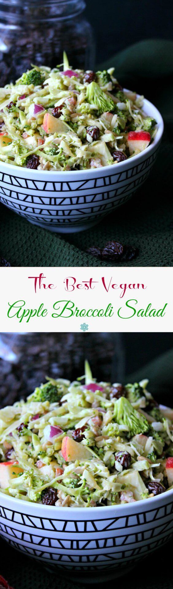 Vegan Apple Broccoli Salad