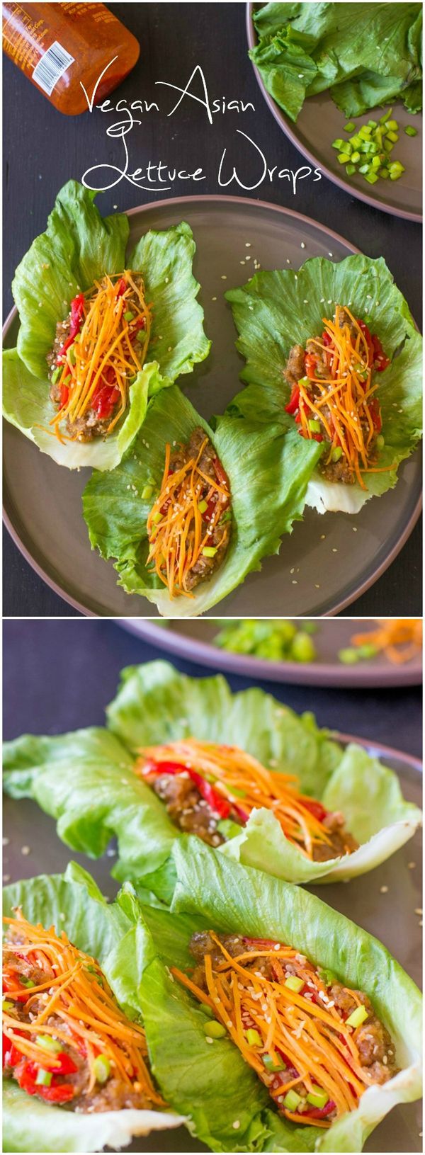 Vegan Asian Lettuce Wraps