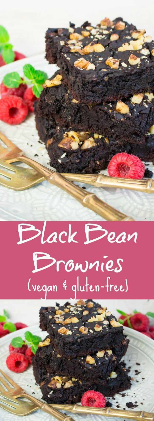 Vegan Black Bean Brownies