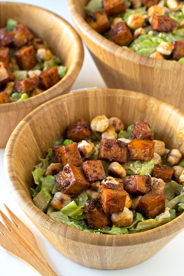 Vegan Caesar Salad