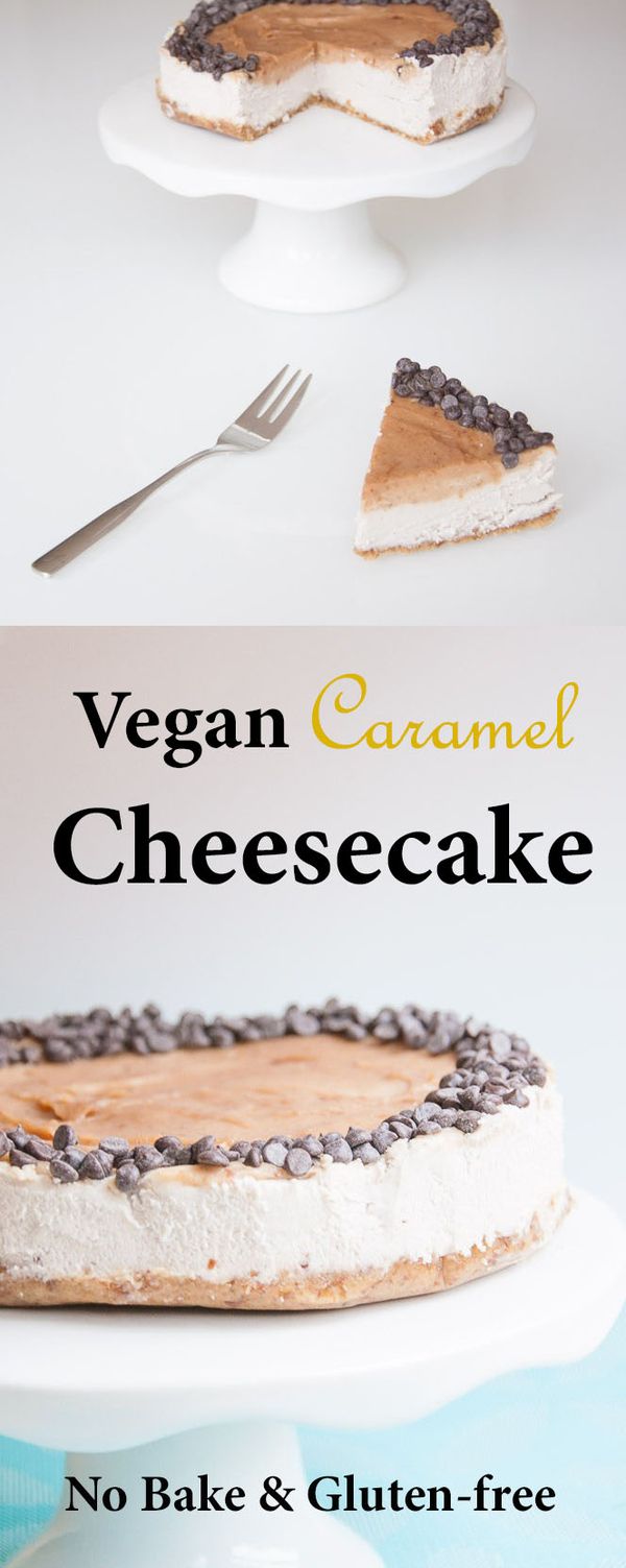 Vegan Caramel Cheesecake