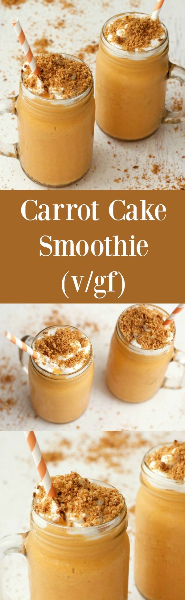 Vegan Carrot Cake Smoothie