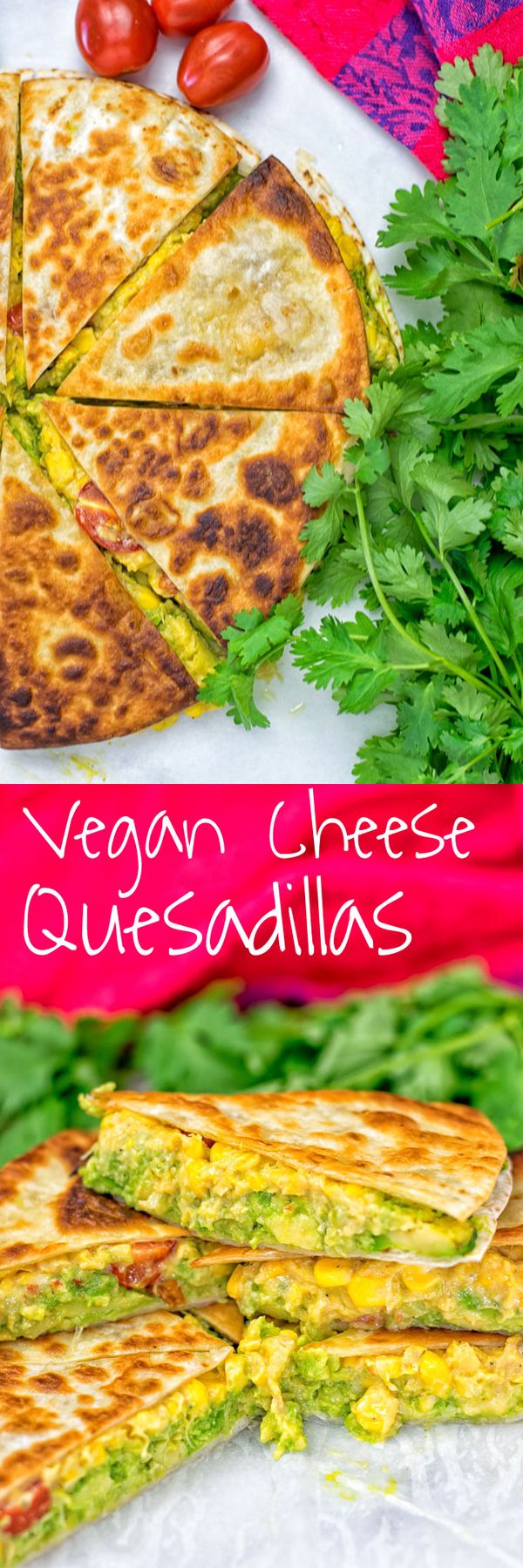 Vegan Cheese Quesadillas