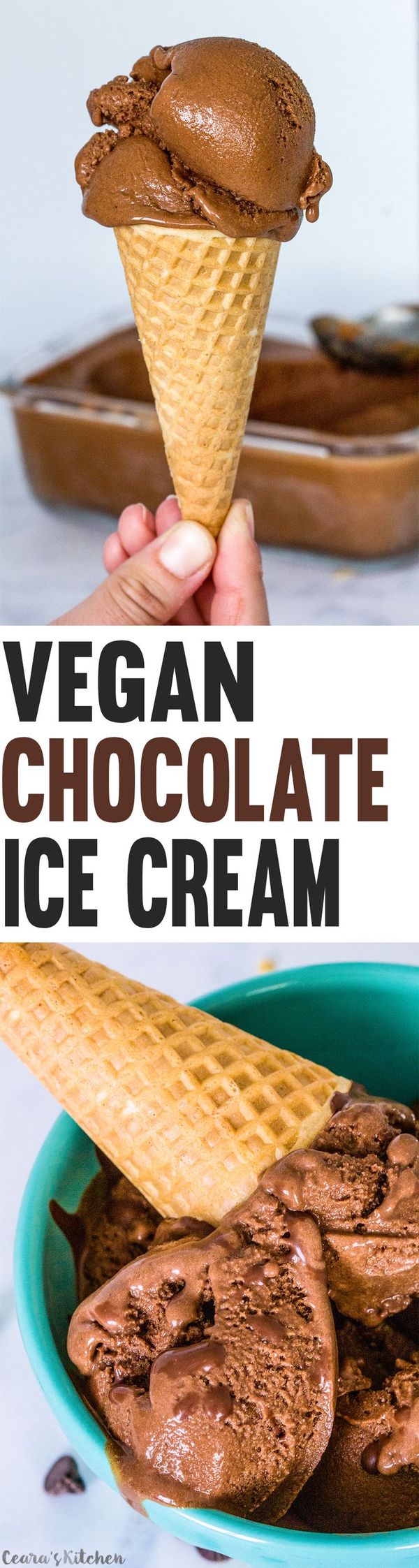 Vegan Chocolate Ice Cream