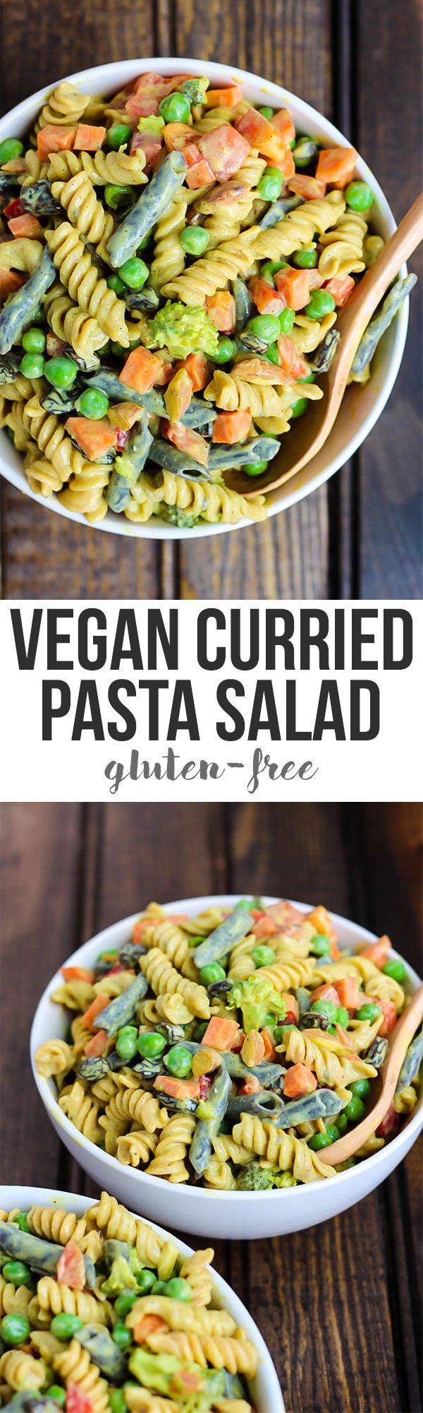 Vegan Curried Pasta Salad