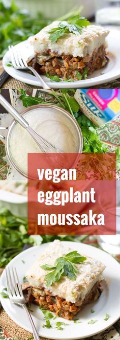 Vegan Eggplant Moussaka