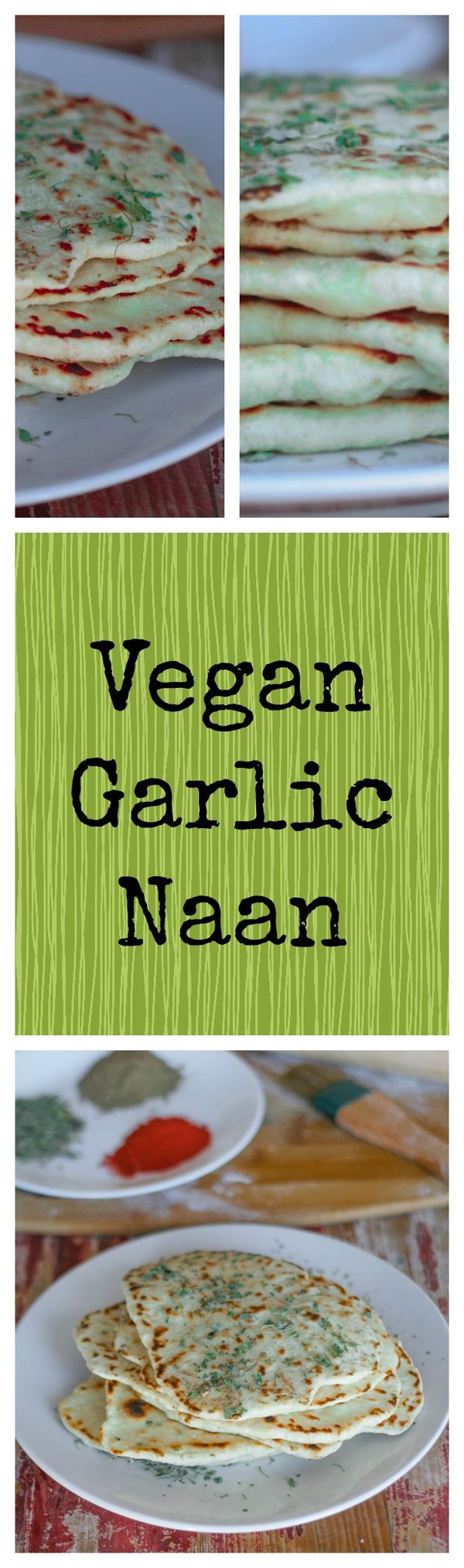 Vegan Garlic Naan