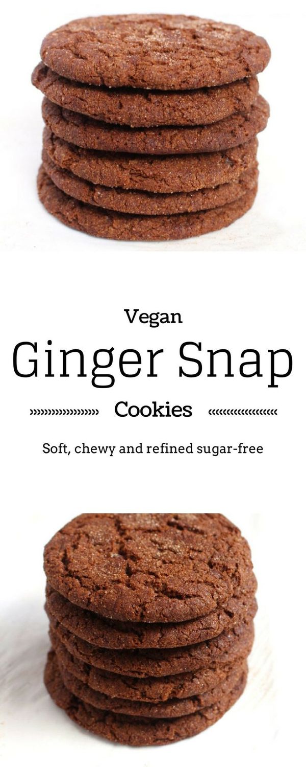 Vegan Ginger Snaps