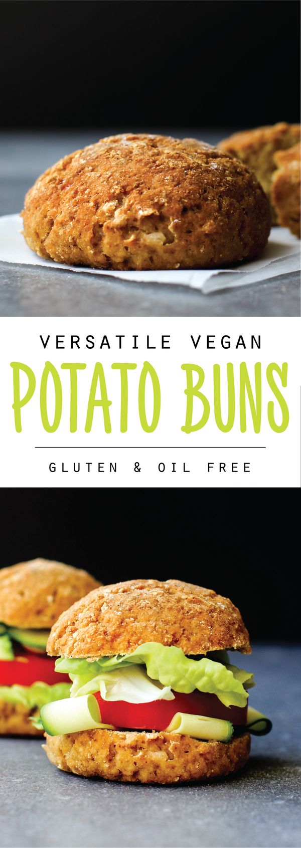 Vegan Gluten-Free Potato Buns