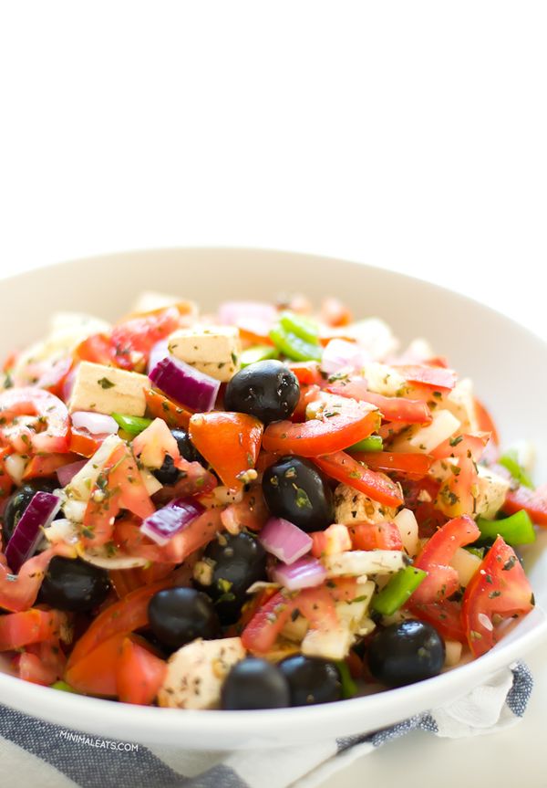 Vegan Greek Salad