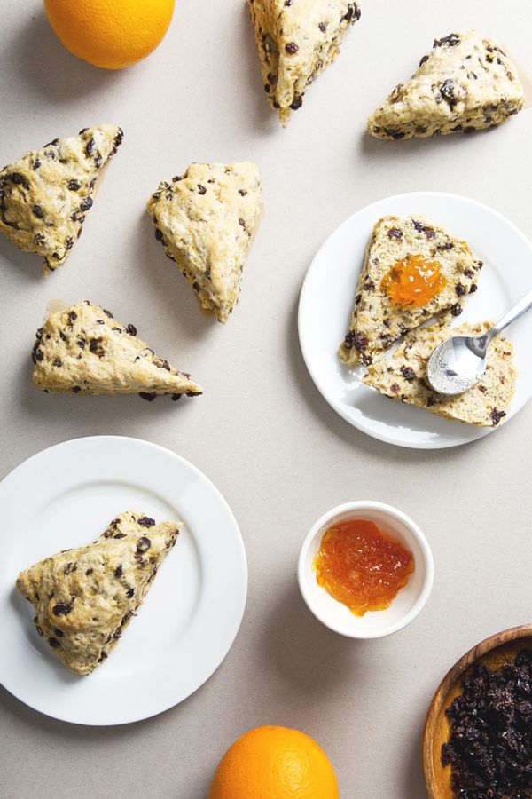 Vegan Irish Soda Bread Scones