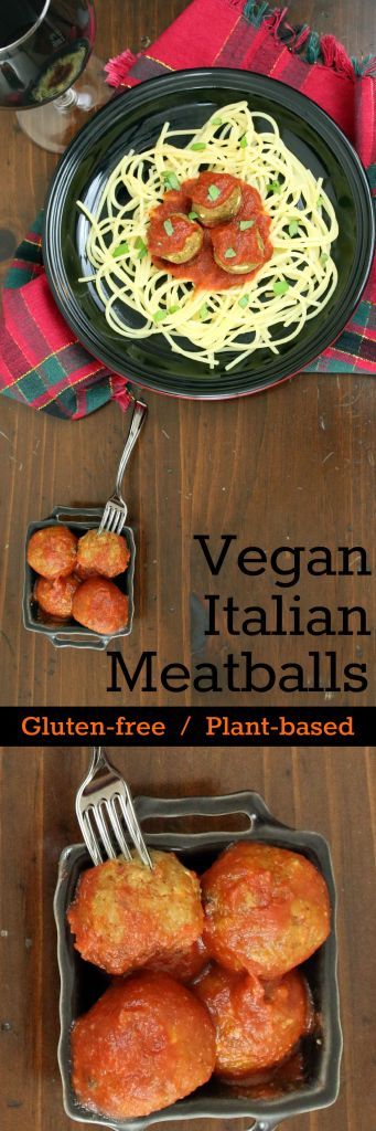 Vegan Italian Meatballs (Gluten-Free, Soy-Free, Legume-Free, Plant-Based