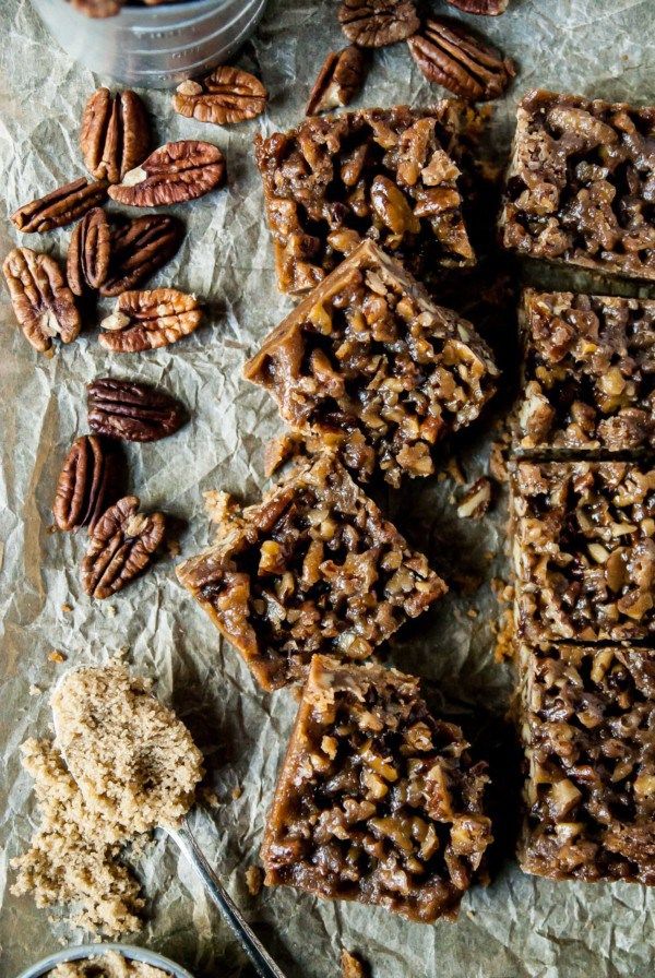 Vegan Maple Pecan Bars