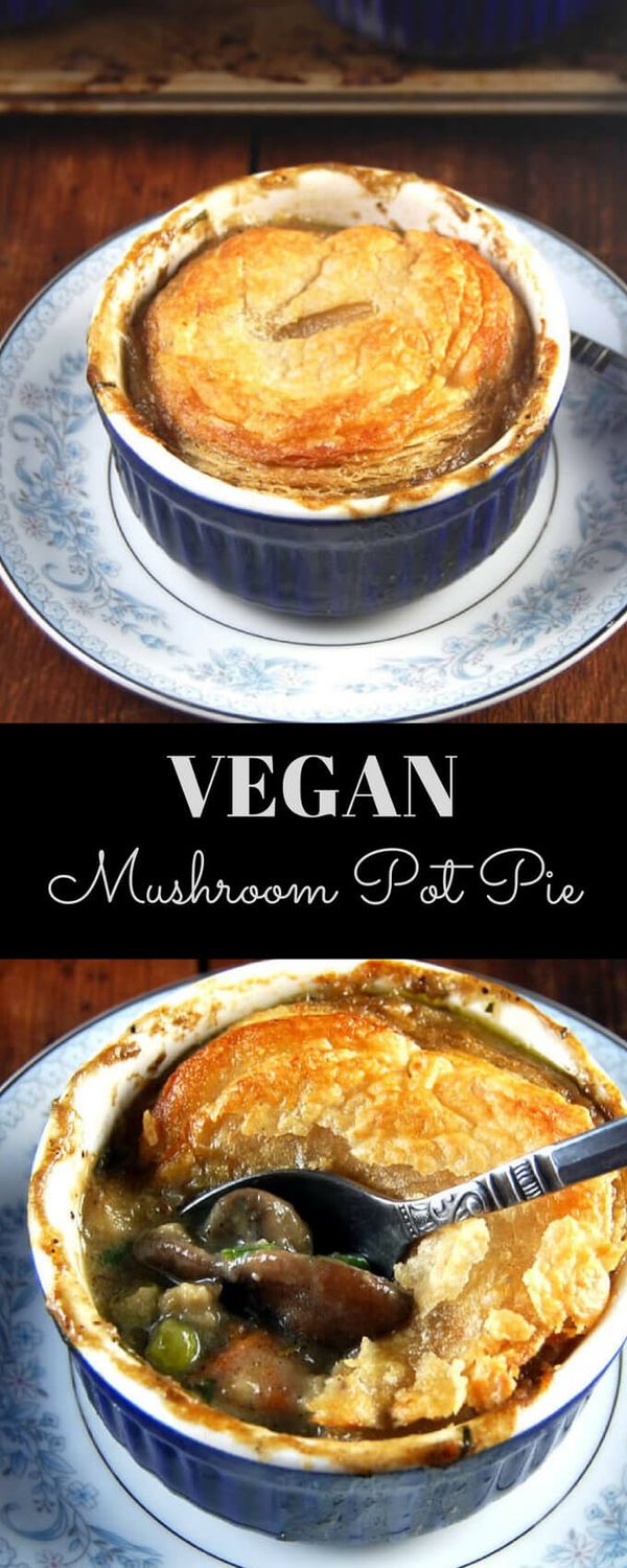 Vegan Mushroom Pot Pie