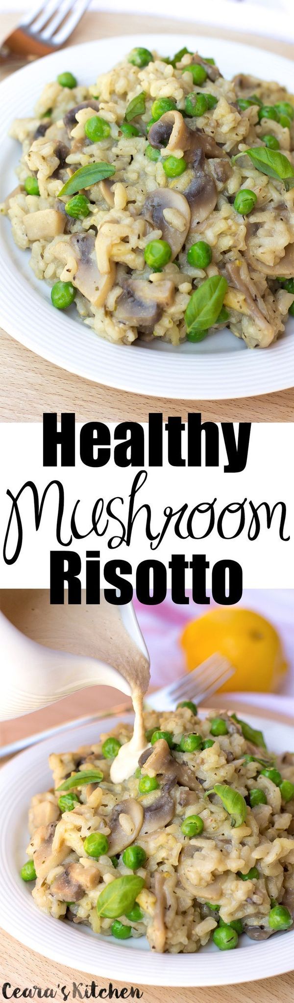 Vegan Mushroom Risotto