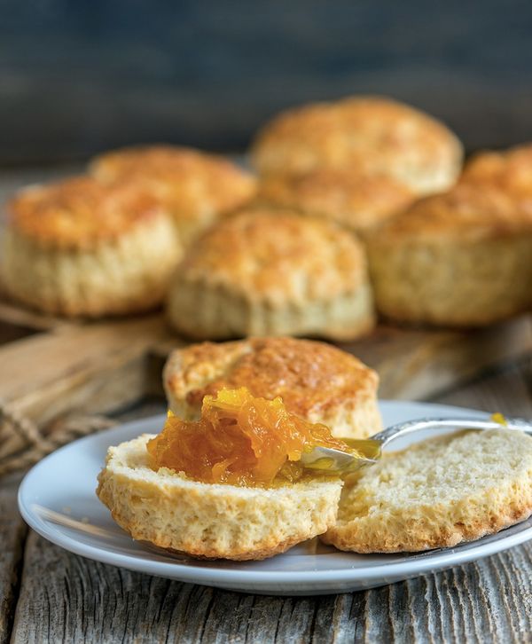 Vegan Orange Tea Biscuits