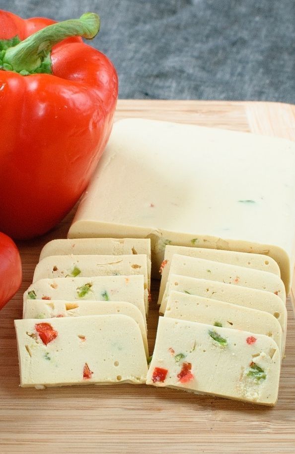 Vegan Pepperjack Cheese