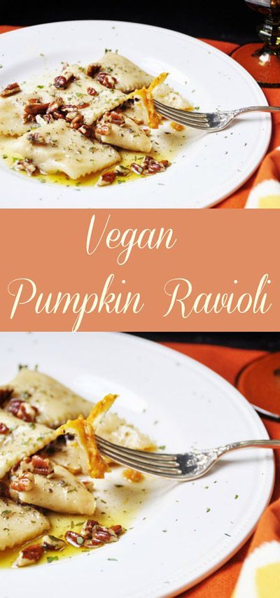 Vegan Pumpkin Ravioli