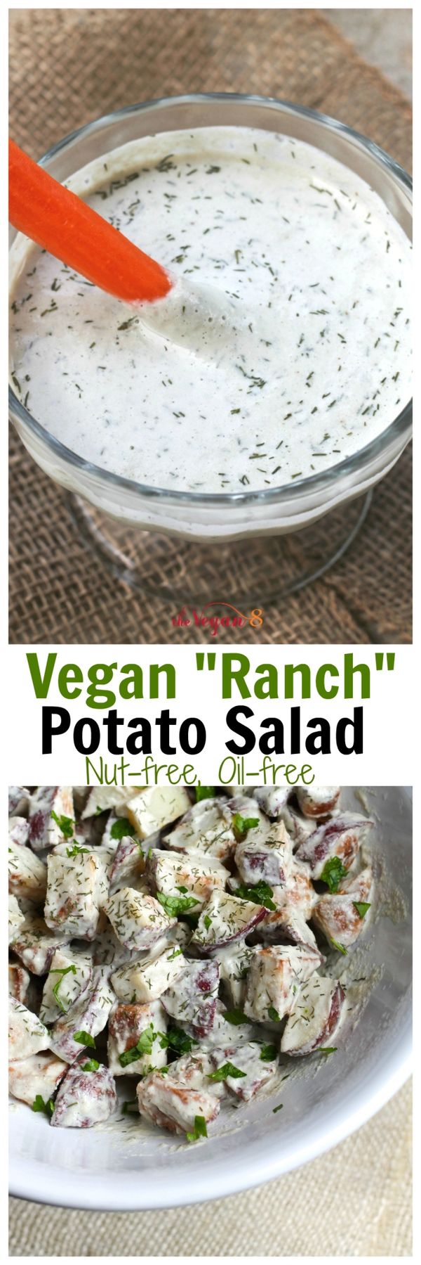 Vegan Ranch Dressing and Potato Salad