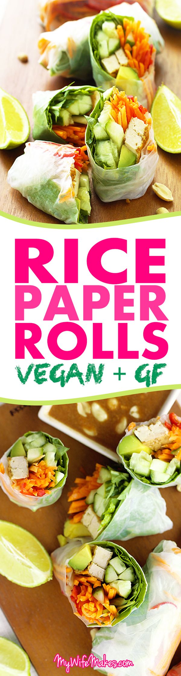 Vegan Rice Paper Rolls