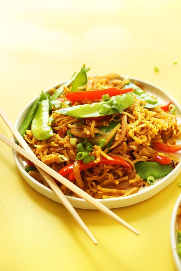 Vegan Singapore Noodles