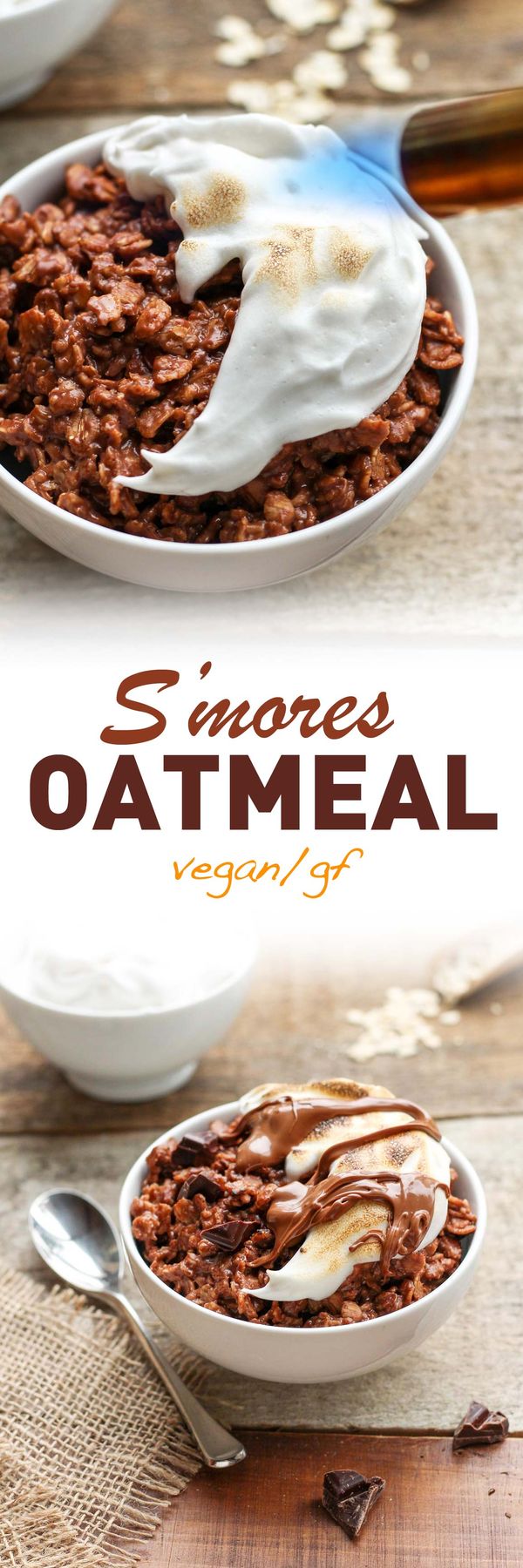 Vegan S'mores Oatmeal