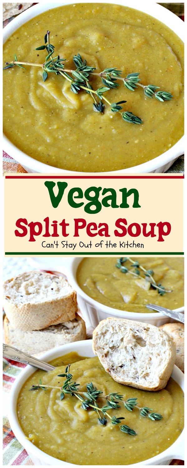 Vegan Split Pea Soup