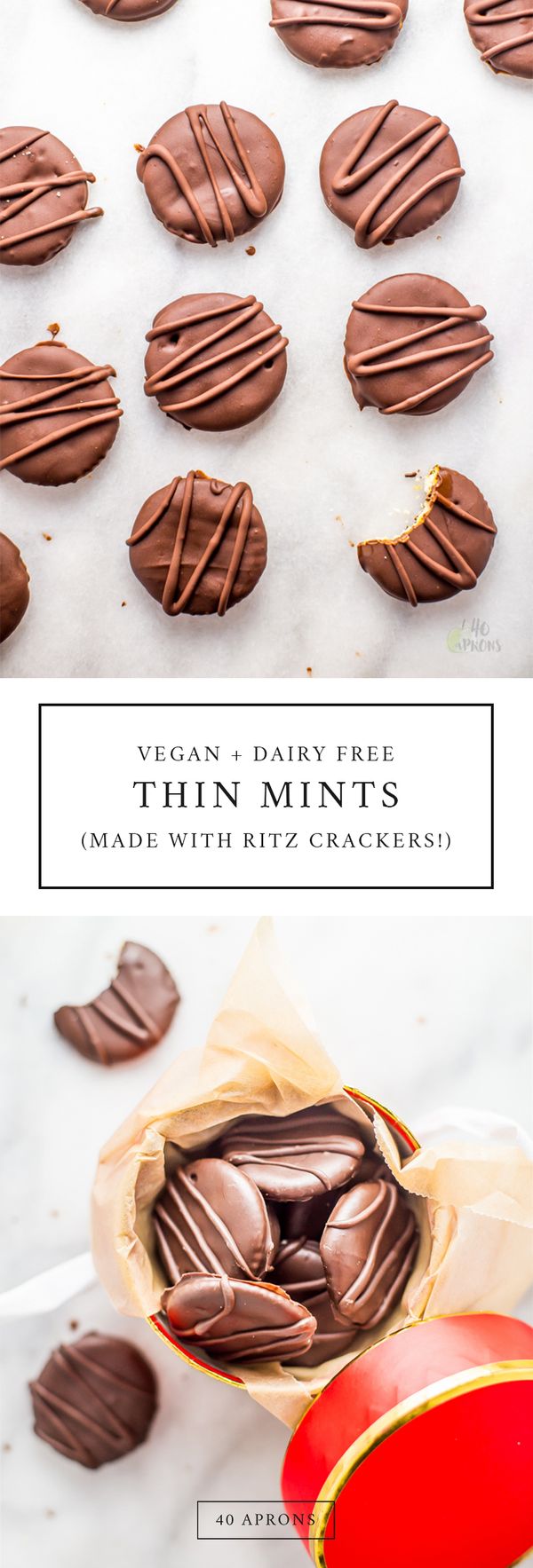 Vegan Thin Mints Made with RITZ Crackers