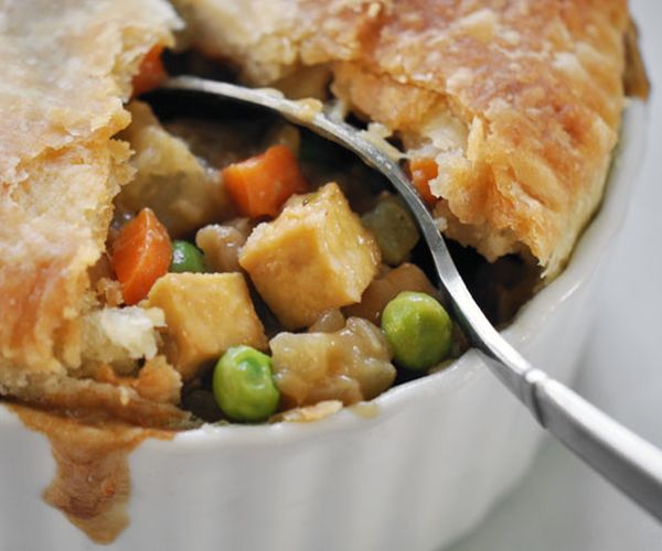 Vegan Tofu and Vegetable Pot Pie