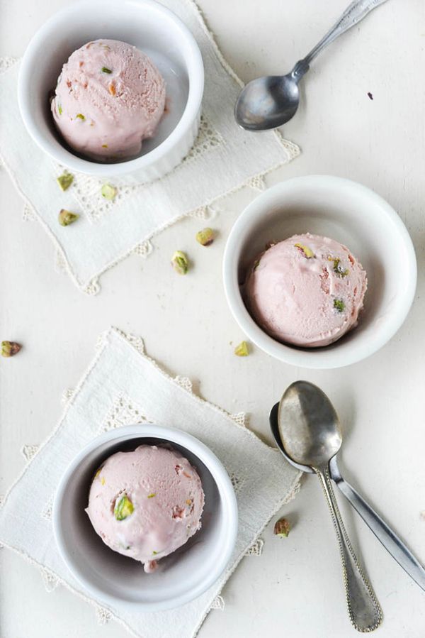 Vegan Turkish Delight Ice Cream