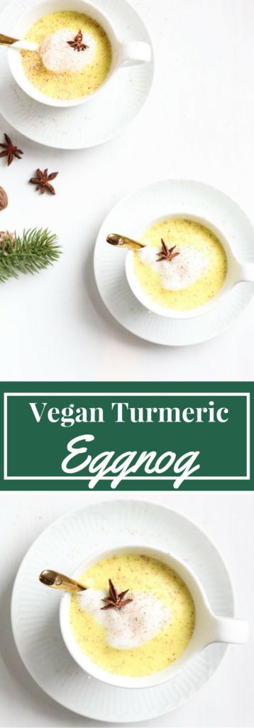 Vegan Turmeric Eggnog