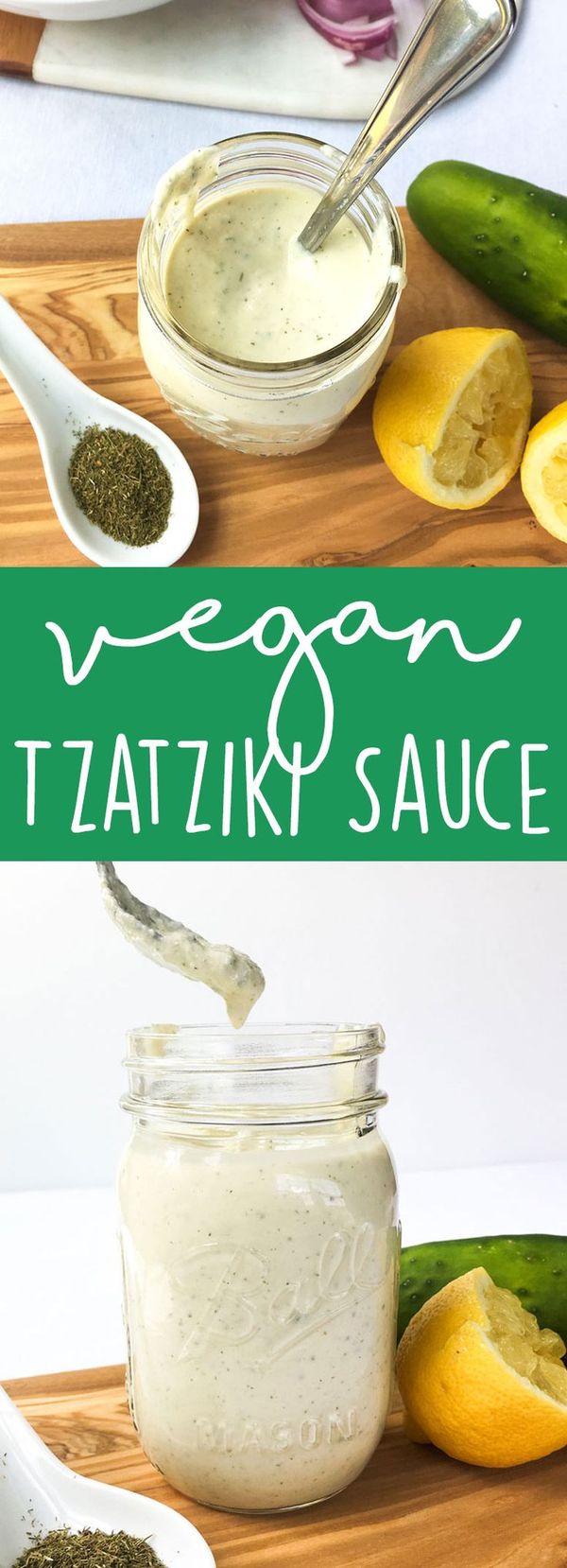 Vegan Tzatziki Sauce