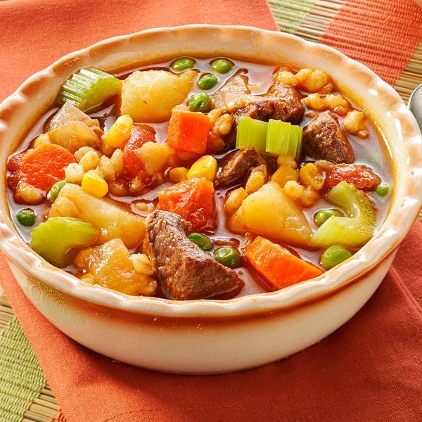 Vegetable Beef Barley Soup