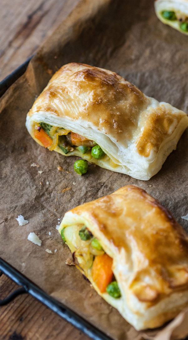 Vegetable puffs