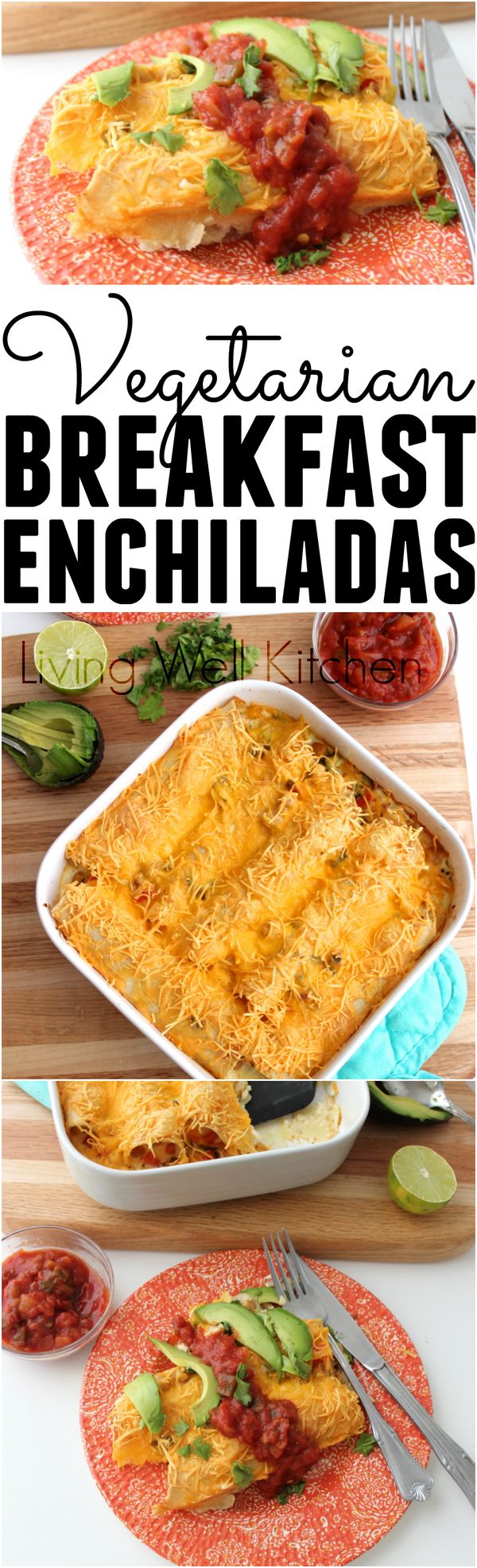 Vegetarian Breakfast Enchiladas