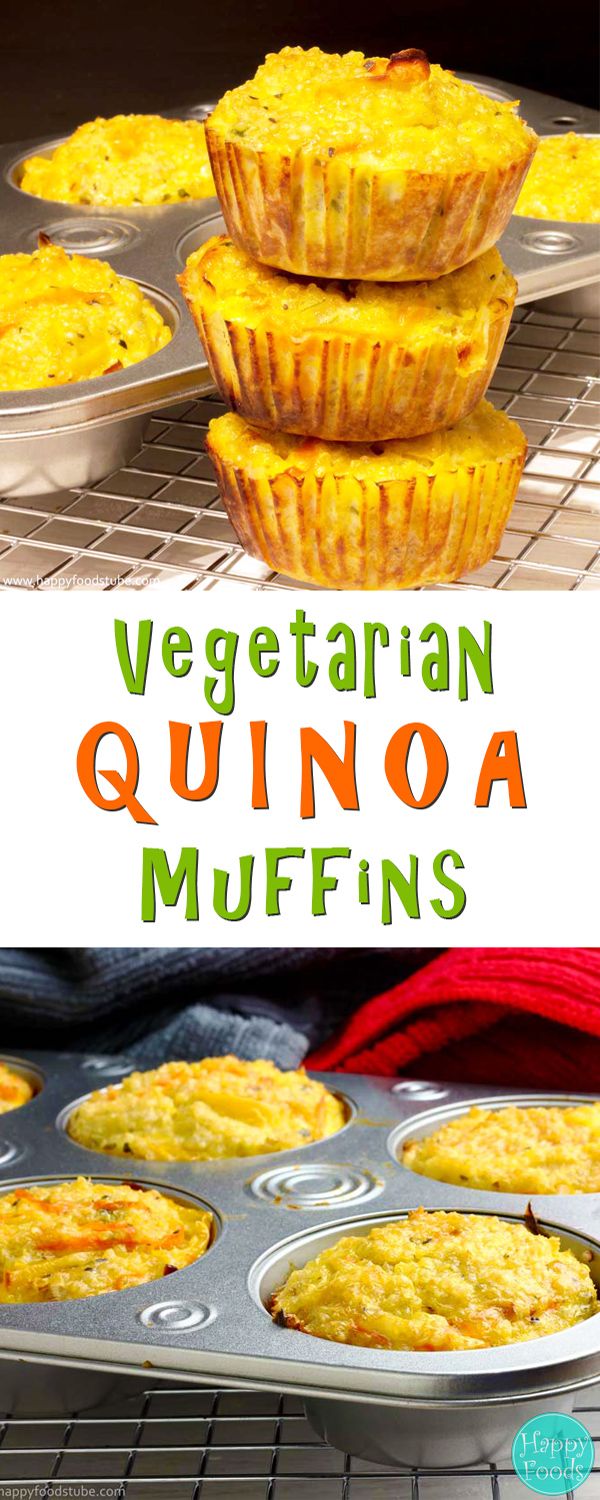 Vegetarian Quinoa Muffins