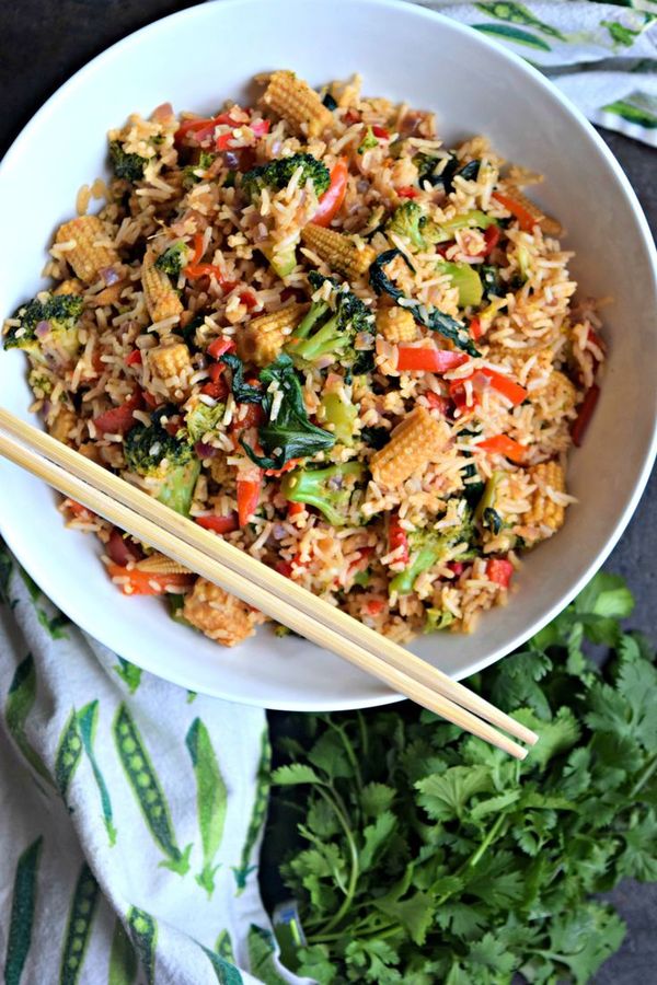 Vegetarian Thai Chilly Fried Rice