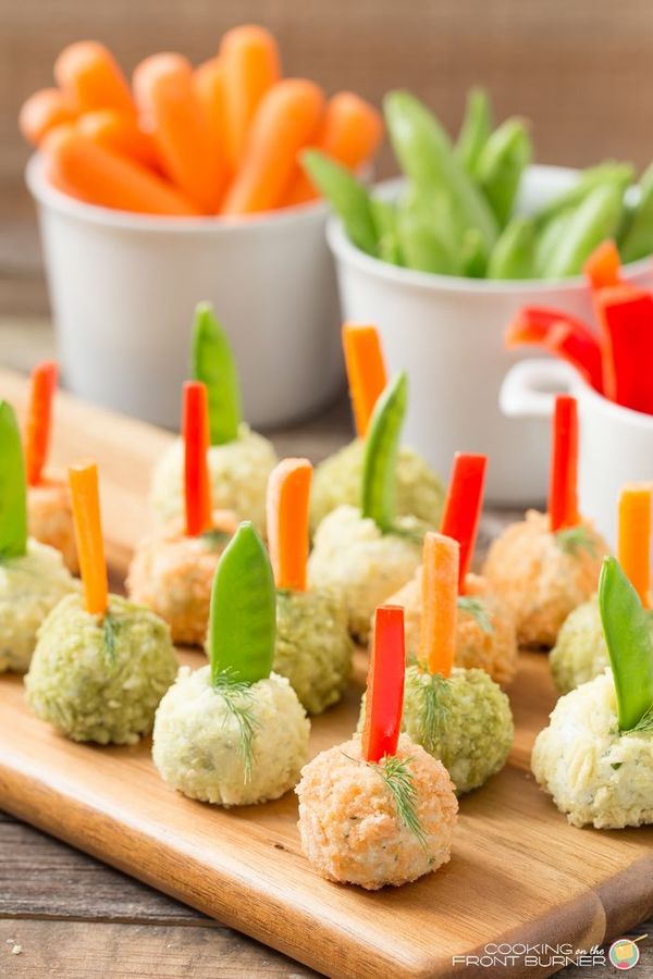 Veggie Dip Poppers