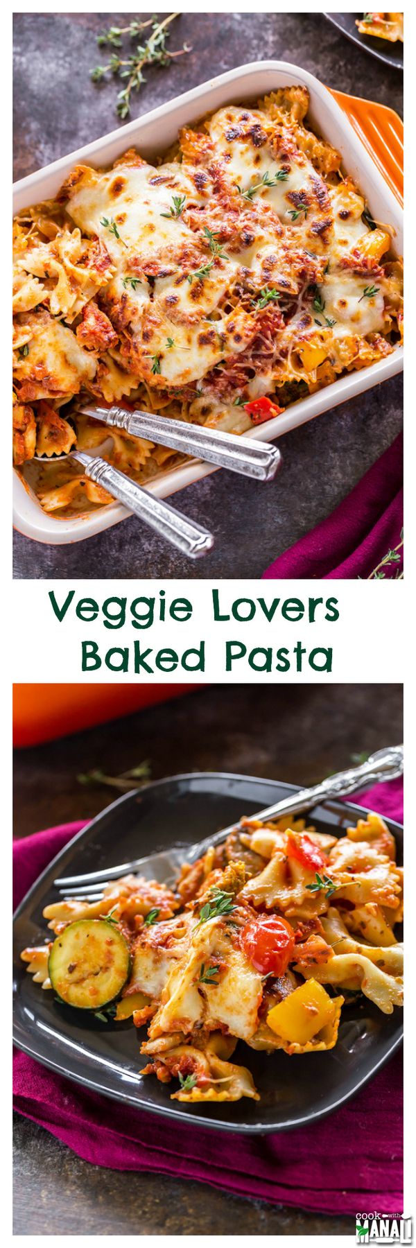 Veggie Lovers Baked Pasta