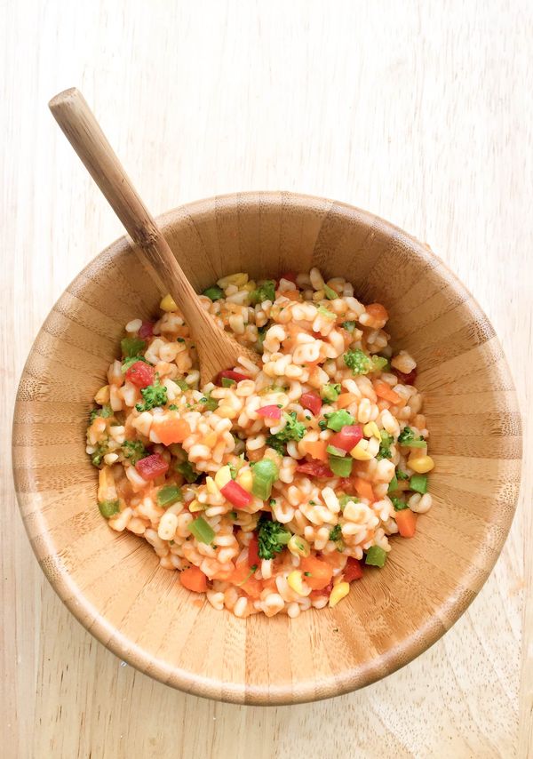 Veggie Packed Toddler Pasta