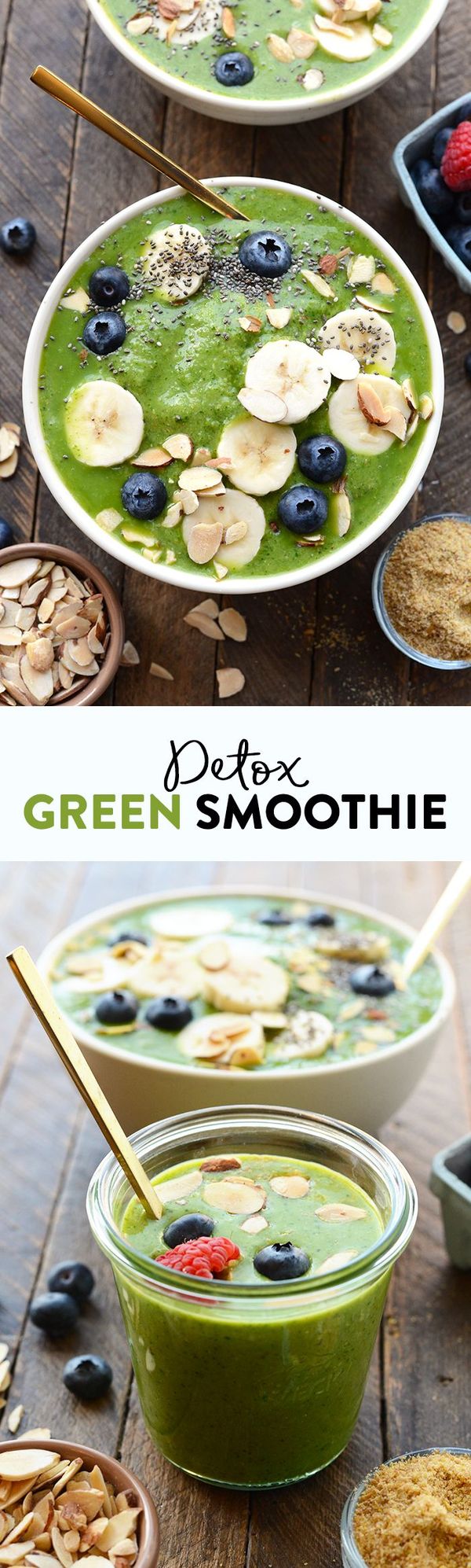 VIDEO: Detox Green Smoothie Bowl