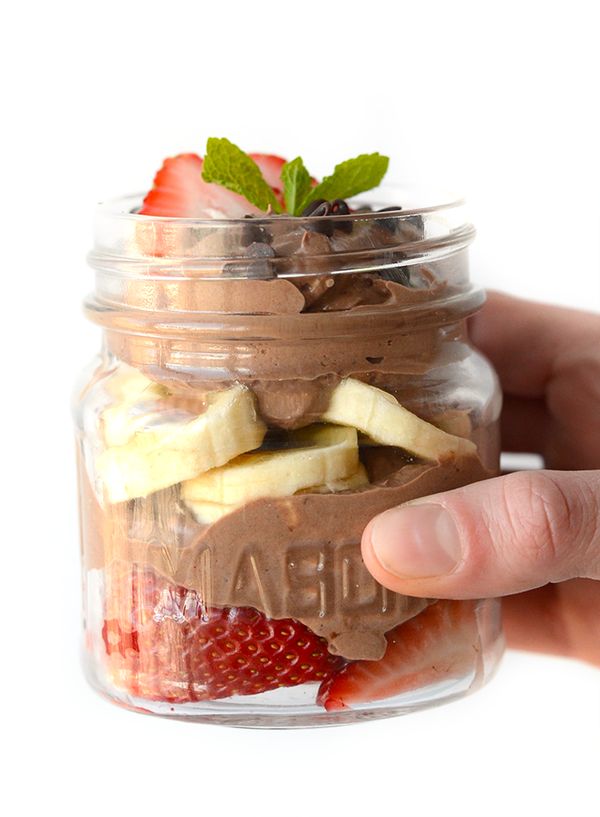 VIDEO: Healthy Chocolate Peanut Butter Mousse