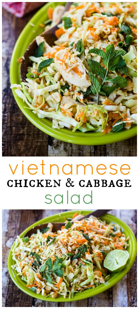 Vietnamese Chicken and Cabbage Salad