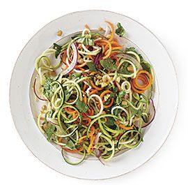 Vietnamese Zoodle Salad with Fragrant Herbs and Roasted Peanuts