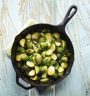 Walt's Polish Brussels Sprouts with Dill Sauce