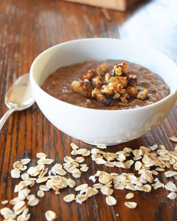 Warm Gingerbread Oatmeal