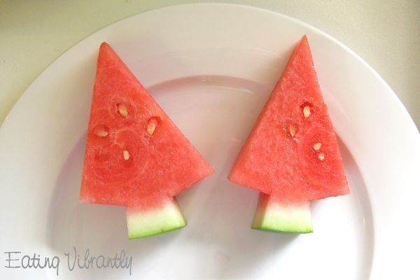 Watermelon Christmas Trees