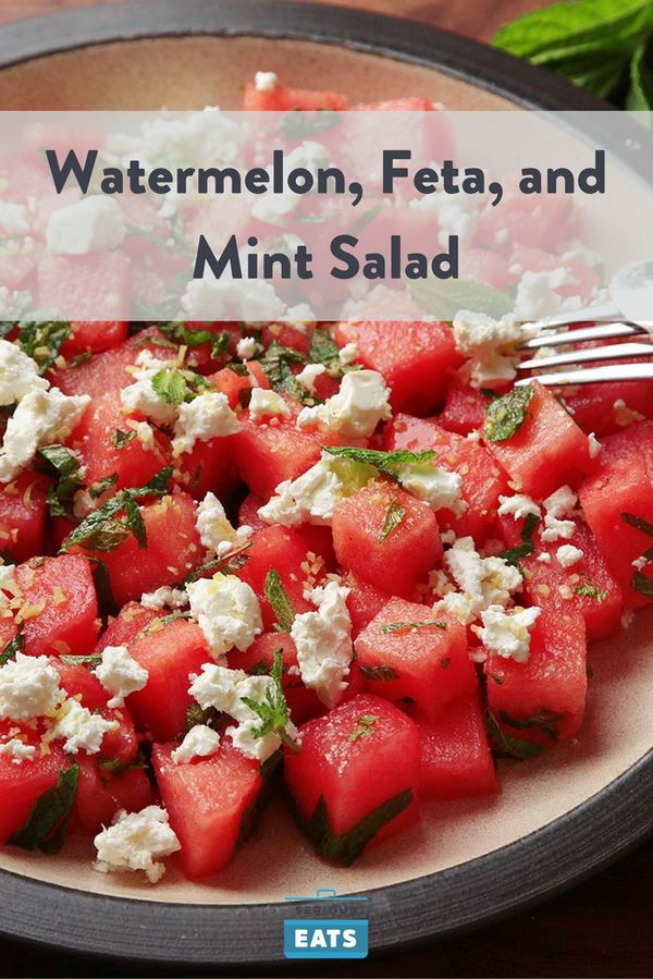 Watermelon, Feta, and Mint Salad