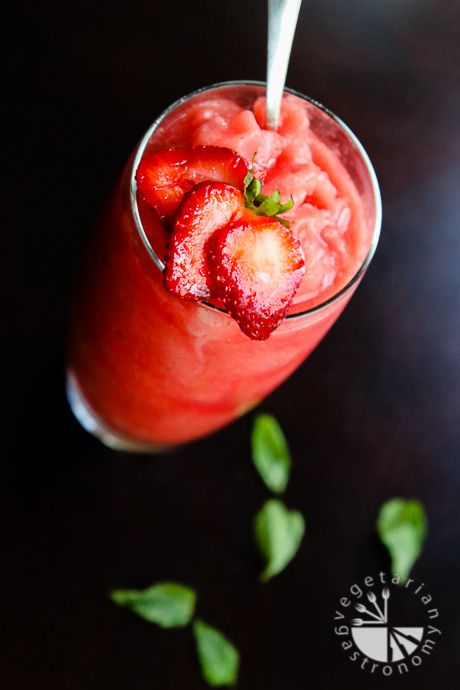 Watermelon Strawberry Mint Freeze (vegan, gluten-free