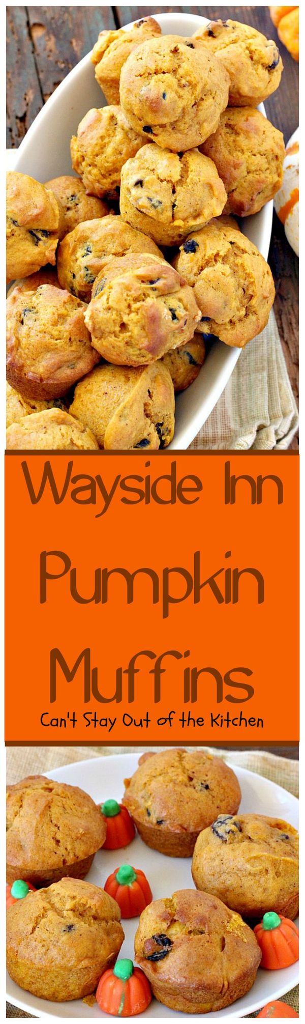 Wayside Inn Pumpkin Muffins